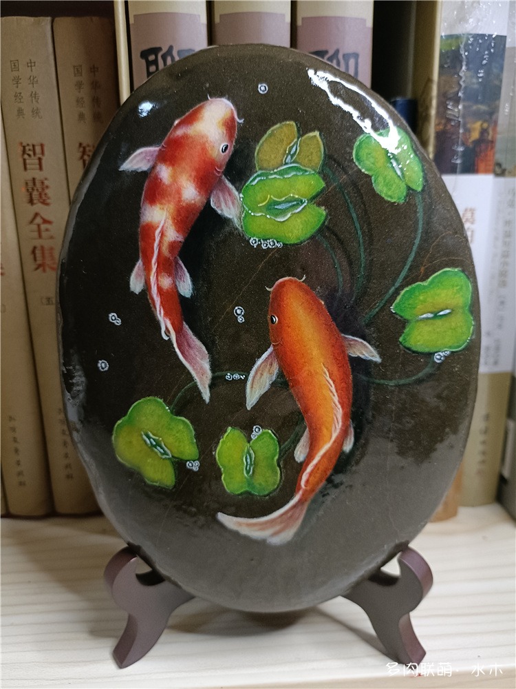 手绘盆